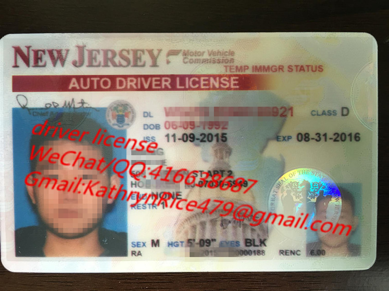 美国新泽西驾证 USA Driver License