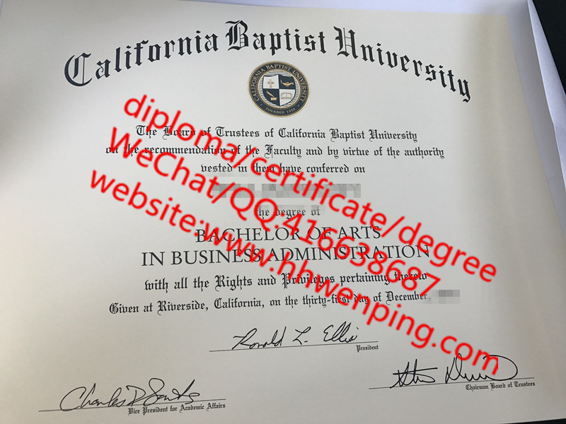 美国加州浸会大学毕业证 california baptist university degree