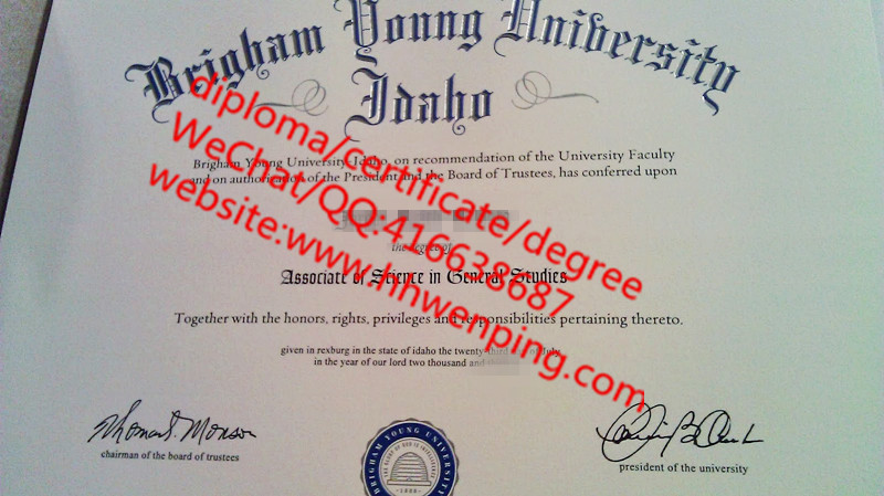美国杨百翰大学毕业証brigham young university Diploma