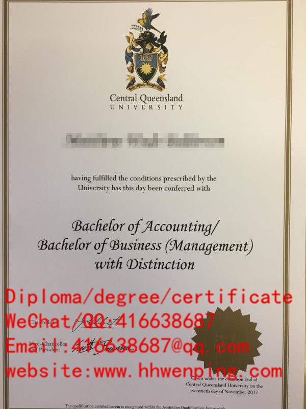 Central Queensland University diploma澳大利亚中央昆士兰大学毕业证