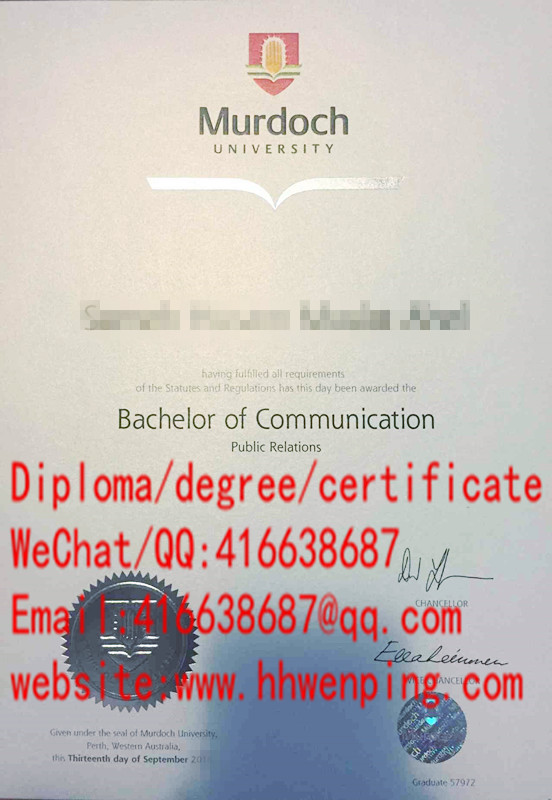 Murdoch University degree/diploma 澳大利亚莫道克大学毕业证