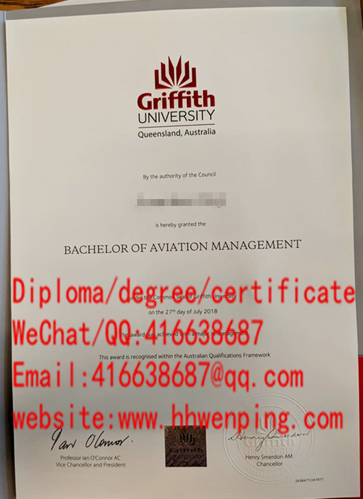 澳大利亚格里菲斯大学学士学位证 Griffith university（GU） bachelor degree