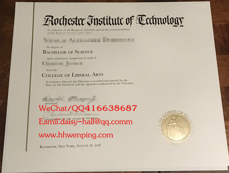 美国罗切斯特理工大学毕业证Rochester Institute of Technology(RIT) diploma