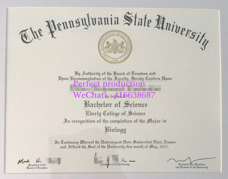 宾夕法尼亚州立大学学位帕克分校The Pennsylvania State University degree