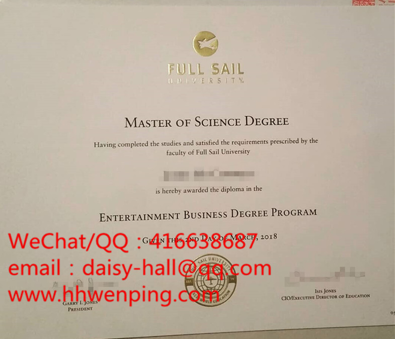 full sail university diploma美国福赛大学毕业证
