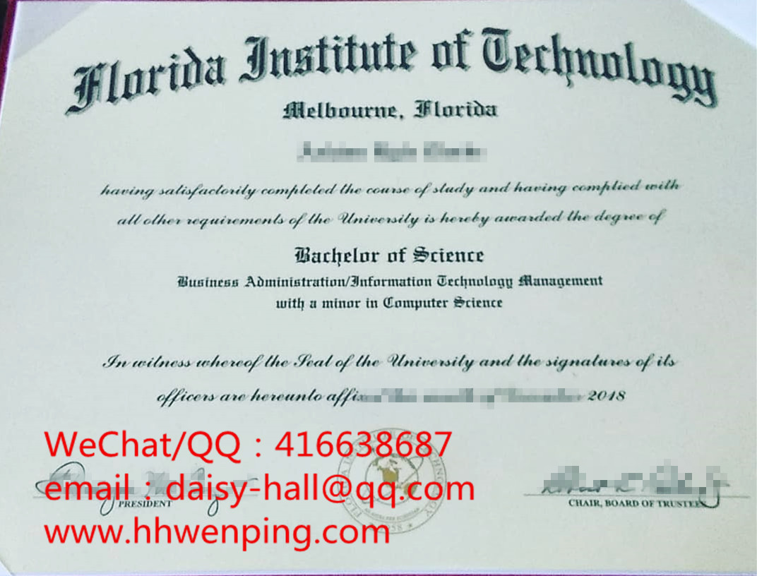 florida institute of technology bachelor degree佛罗里达科技大学学位证书