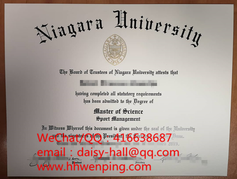 niagara university degree certificate美国尼亚加拉大学毕业证