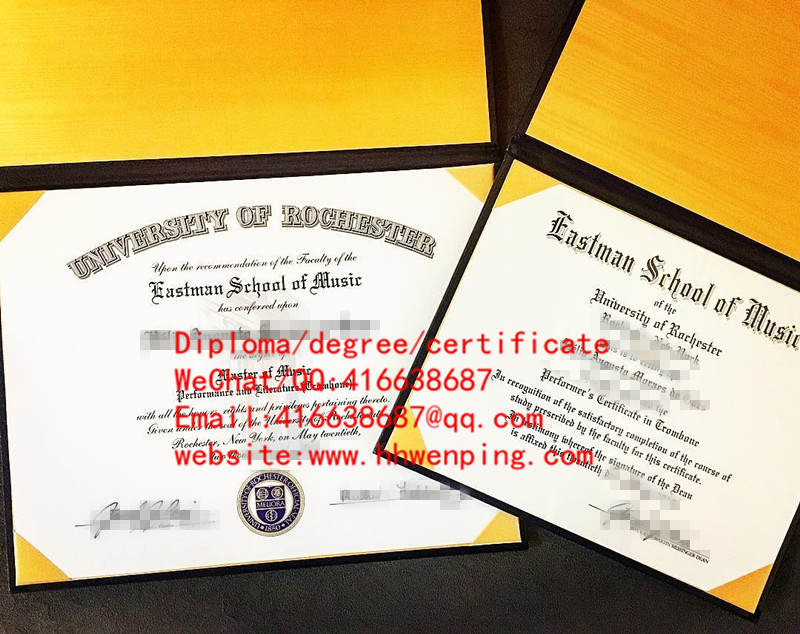 diploma from University of Rochester罗切斯特大学毕业证书